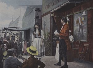 Pouťoví baviči na pódiu (barevné foto) od French Photographer