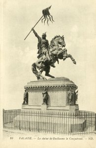 Falaise, Socha Viléma Dobyvatele, ND od French Photographer