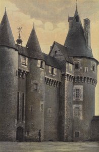 Fougeres, zámek, fasáda O od French Photographer
