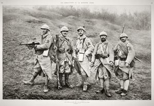 Francouzská pěchota a zbraně od French Photographer