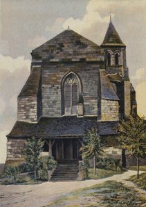 Gennes, St-Veterin Church, Ensemble O (před restaurováním zvonice) od French Photographer