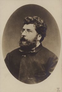 Georges Bizet , francouzský skladatel, především oper (1838-1875) od French Photographer