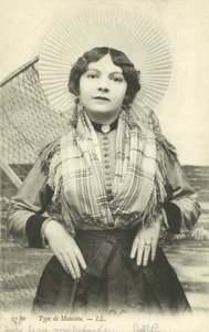 Dívka oblečená jako matalote (barva litho) od French Photographer