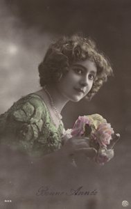 Dívka s kyticí od French Photographer