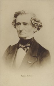 Hector Berlioz , francouzský romantický skladatel (1803-1869) od French Photographer