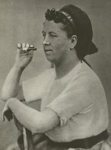 Hortense David, Pařížská komuna (černobílá fotografie) od French Photographer