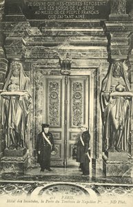 Hotel Des Invalides, Paříž (černobílá fotografie) od French Photographer