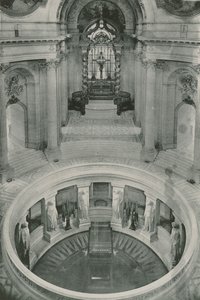 Hotel des Invalides, hrobka Napoleona I., hrob Napoleona Ista (fotoryt) od French Photographer