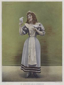 Julie Guiraudon v titulní roli ve filmu Cendrillon (Popelka) (barevné foto) od French Photographer