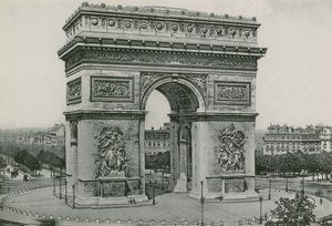 LArc de Triomphe, Vítězný oblouk (hlubotisk) od French Photographer