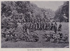 L’Armee Russe: Corps des kadets de Vladimir, Kyjev (č/b foto) od French Photographer