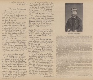 Pařížská komuna, Gustave Flourens (č/b foto) od French Photographer