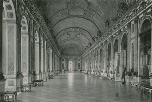 La Galerie des Glaces, Gallery of the Glasses (fotoryt) od French Photographer
