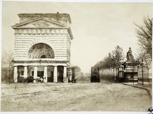 Bariéra Passy na fotografiích „bariéry Paříže“ od Gouviota od French Photographer