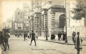 Le Havre, Pařížská ulice od French Photographer