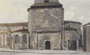 Le Mas-DAgenais, kostel, fasáda S od French Photographer