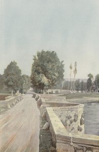 Le Moutier-DAhun, Starý most přes Creuse, Pohled z levého břehu od French Photographer