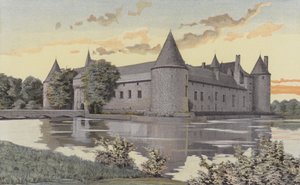 Le Plessis-Bourre, zámek, společně S O od French Photographer
