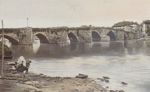Limoges, Pont Saint-Martial, pohled proti proudu (levý břeh Vienne) od French Photographer