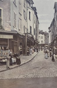 Limoges, Rue de la Boucherie (spodní část) od French Photographer