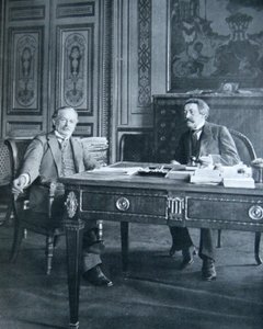 Lloyd George a Aristide Briand, 1916 od French Photographer