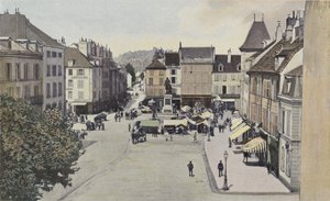 Lons-le-Saunier, náměstí Svobody od French Photographer