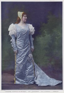 Louise Grandjean jako Desdemona v Othello (barevné foto) od French Photographer