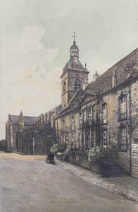 Luxeuil, kostel a presbytář od French Photographer