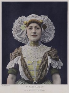 Marie Marcilly jako Francisca v LAbsent (barevné fotografie)