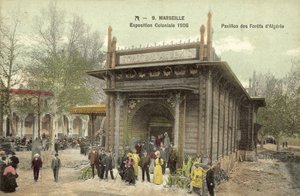 Marseille, Koloniální výstava 1906, Pavillon Des Forets D