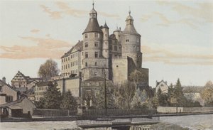 Montbeliard, Pohled na hrad od French Photographer