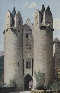 Montreuil-Bellay, Chateau-Vieux, Le Grand Chatelet od French Photographer