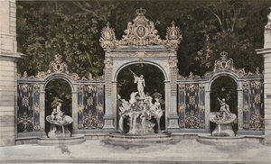 Nancy, Place Stanislas, Neptunova fontána od French Photographer