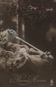 Novoroční přání s dítětem od French Photographer