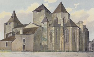 Oloron-Sainte-Marie, kostel Sainte-Marie, Together S E od French Photographer