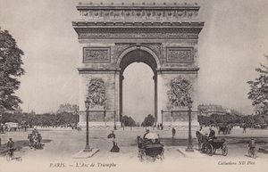Paříž, Arc de Triomphe od French Photographer