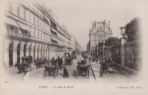 Paříž, Rue De Rivoli od French Photographer