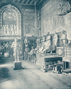 Paříž: Musee Spitzer, Armory Hall (č/b foto) od French Photographer