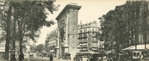 Paříž, Perspektiva Grands Boulevards, La Porte St-Denis, Perspektiva Velkých bulvárů, St-Denis Gate od French Photographer