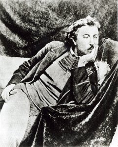 Paul Gauguin (1848-1903) (čb fotografie) od French Photographer