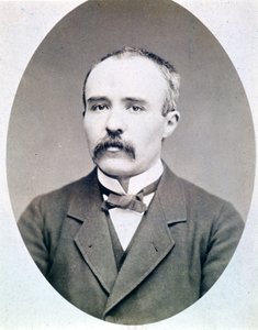 Fotografie mladého Georgese Clémenceaua (1841 - 1929) kolem roku 1870 - 1880. od French Photographer