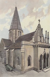 Plombieres-les-Dijon, Kostel, Společně N O od French Photographer
