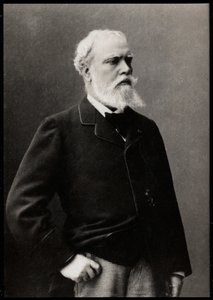 Portrét Alexandra Cabanela (1823-1889), francouzského malíře. od French Photographer