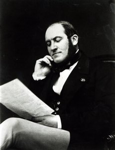 Portrét barona Georgese Eugena Haussmanna (1809-91), 19. století od French Photographer
