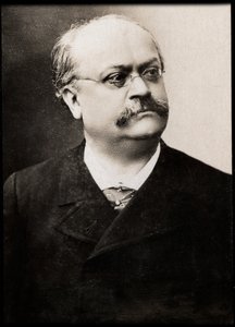 Portrét Charlese Lecocqa (1832-1918), francouzského hudebního skladatele. od French Photographer