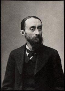 Portrét Fernand Cormon (1845-1924), francouzský malíř. od French Photographer