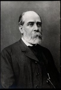 Portrét Hectora Malota (1830-1907), francouzského spisovatele. od French Photographer