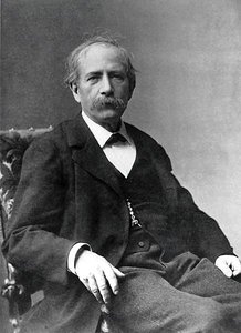 Portrét Marcellina Berthelota (1827-1907) (černobílá fotografie) od French Photographer