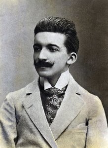 Portrét Pierra Louise dit Louyse (1870-1925), francouzského spisovatele. od French Photographer