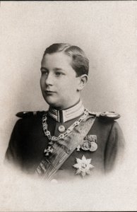 Portrét prince Eitela Friedricha Pruského (1883-1942). od French Photographer